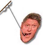 Clinton, hooked