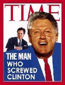 TIME cover, The Man Who Screwed Clinton