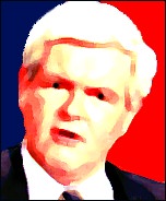 Newt Gingrich, speaker of the House
