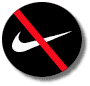 No Nike swoosh